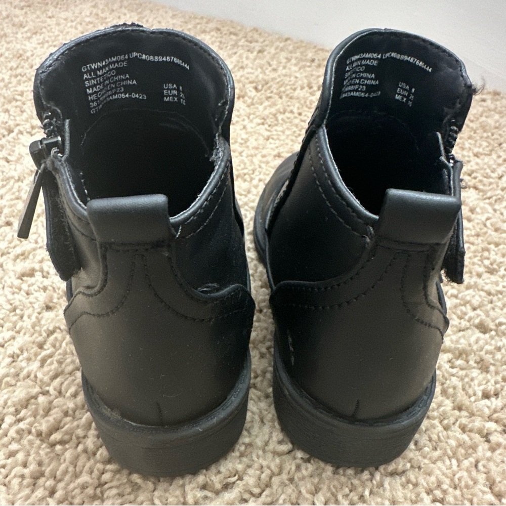 Wonder nation ankle back boots girls size 8